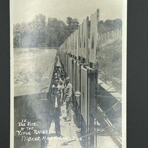 WWI Military RPPC Fort Benjamin Harrison Indiana